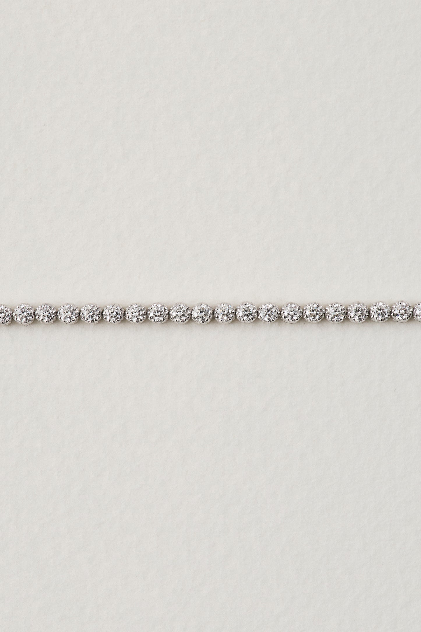 Bezel Tennis Bracelet