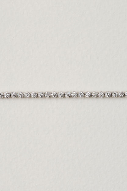 Bezel Tennis Bracelet