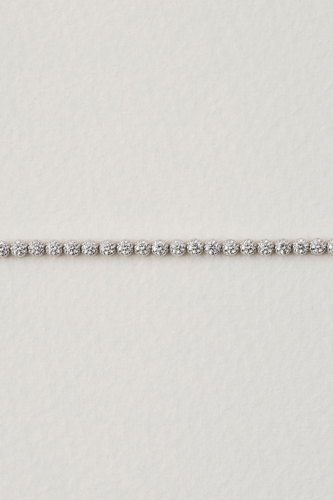 Bezel Tennis Bracelet