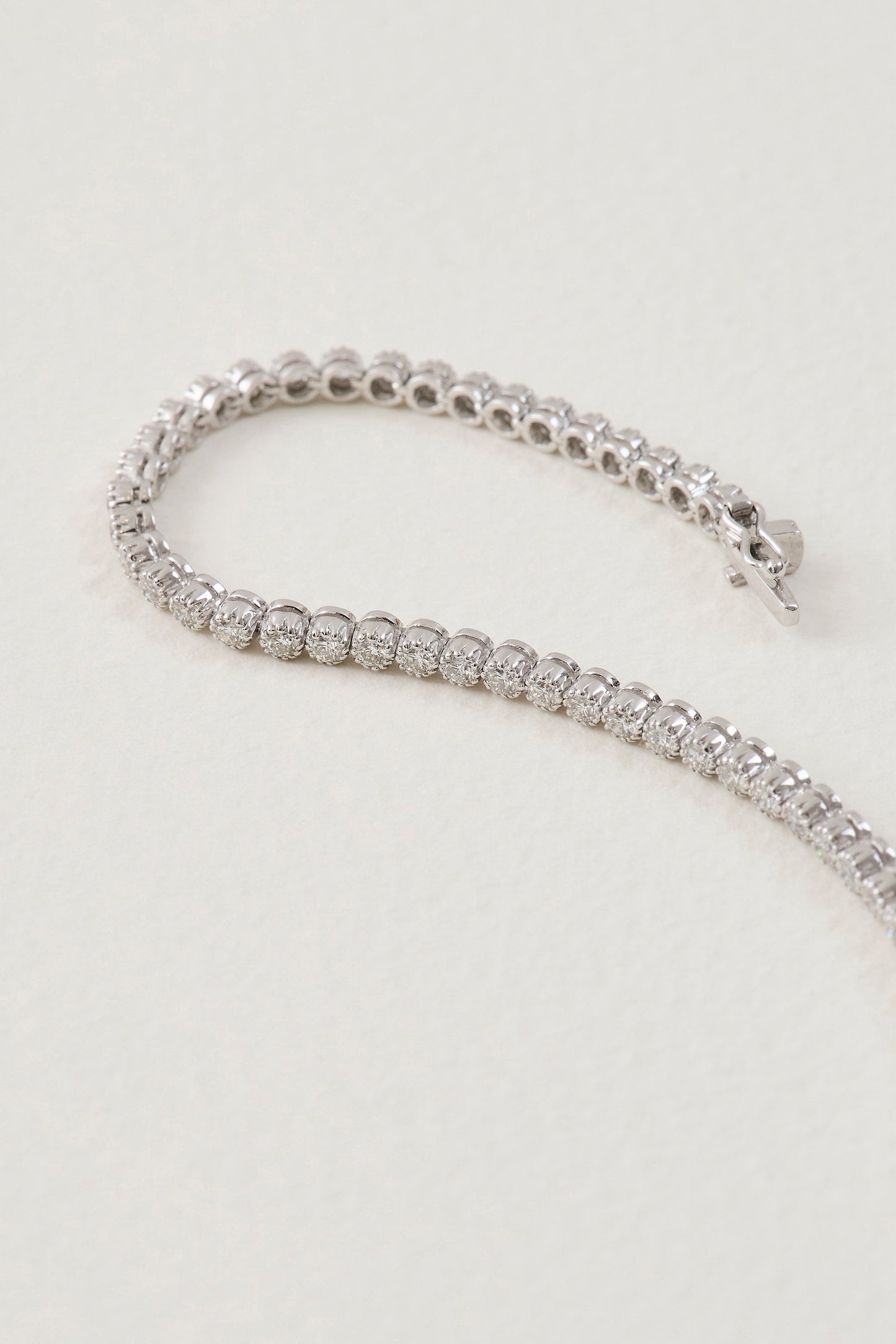 Bezel Tennis Bracelet