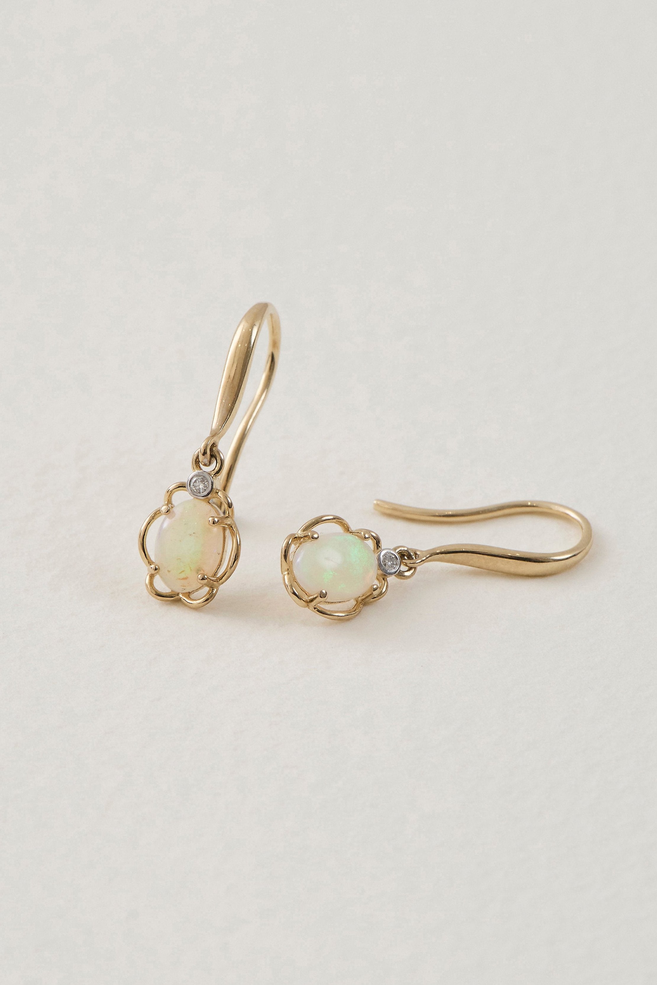 Opal Drop Earrings