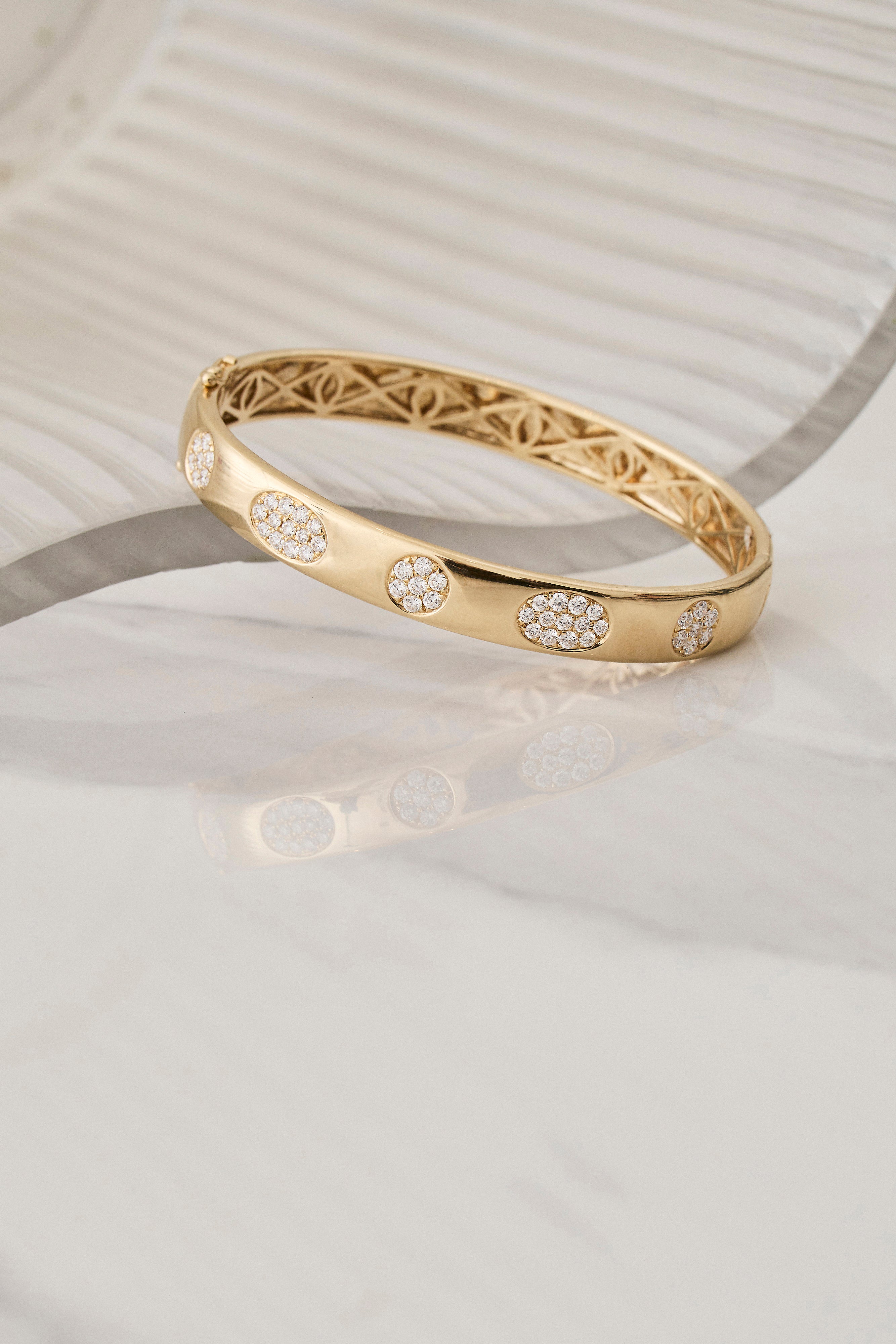 Pavé Diamond Bangle