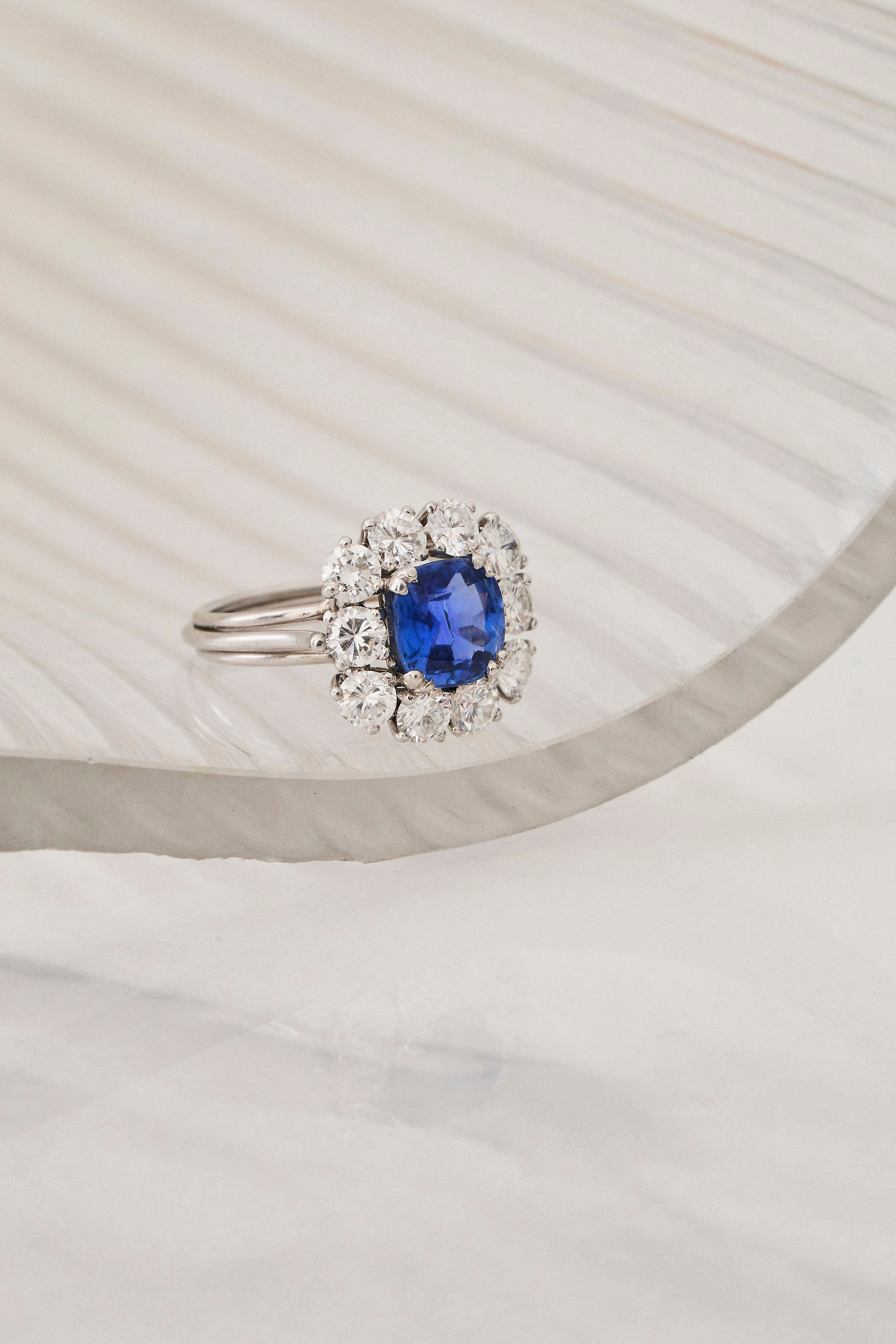 Sapphire Ethereal Ring