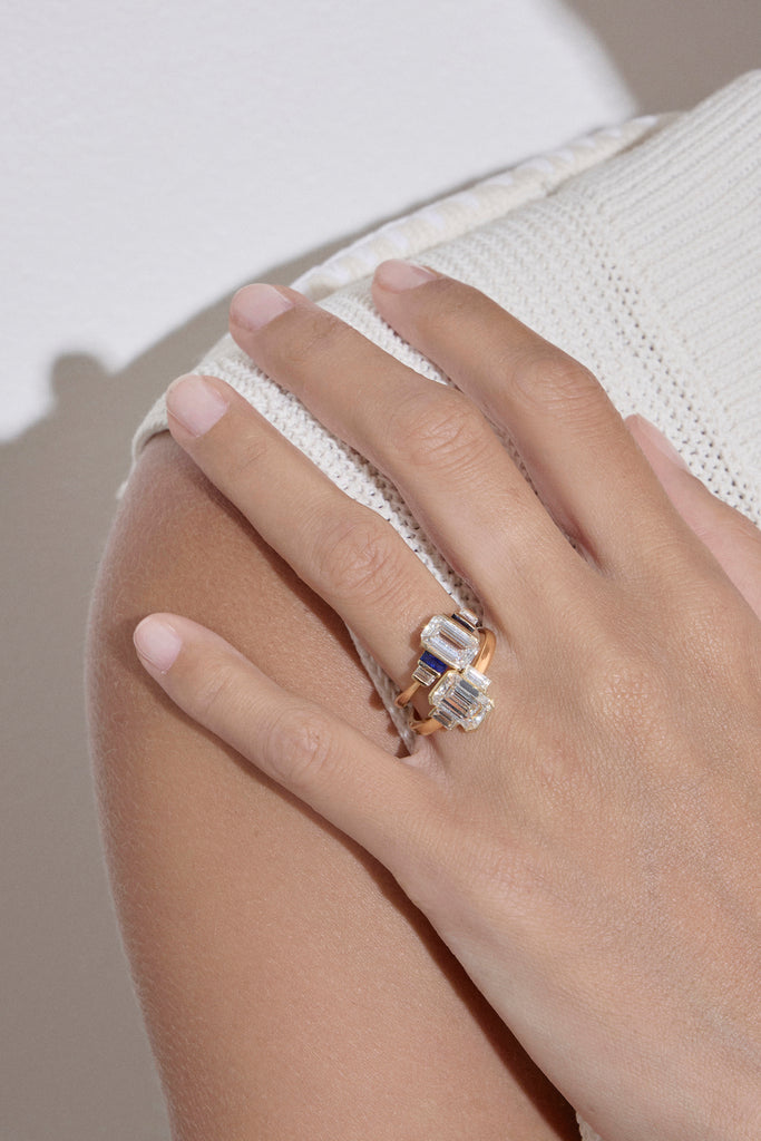 Diamond Vienna Deco Ring