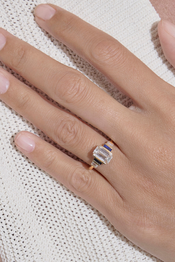 Diamond Vienna Deco Ring