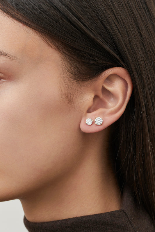 Classic Diamond Studs