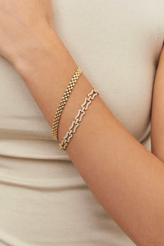 Diamond Link Bracelet