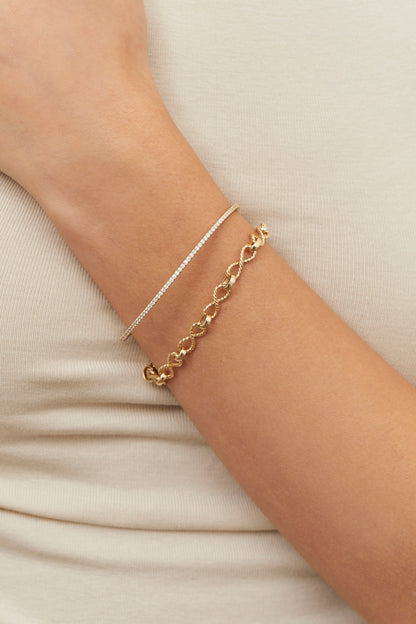 Petite Diamond Bangle