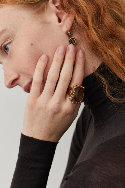 Mid Century Cocktail Ring