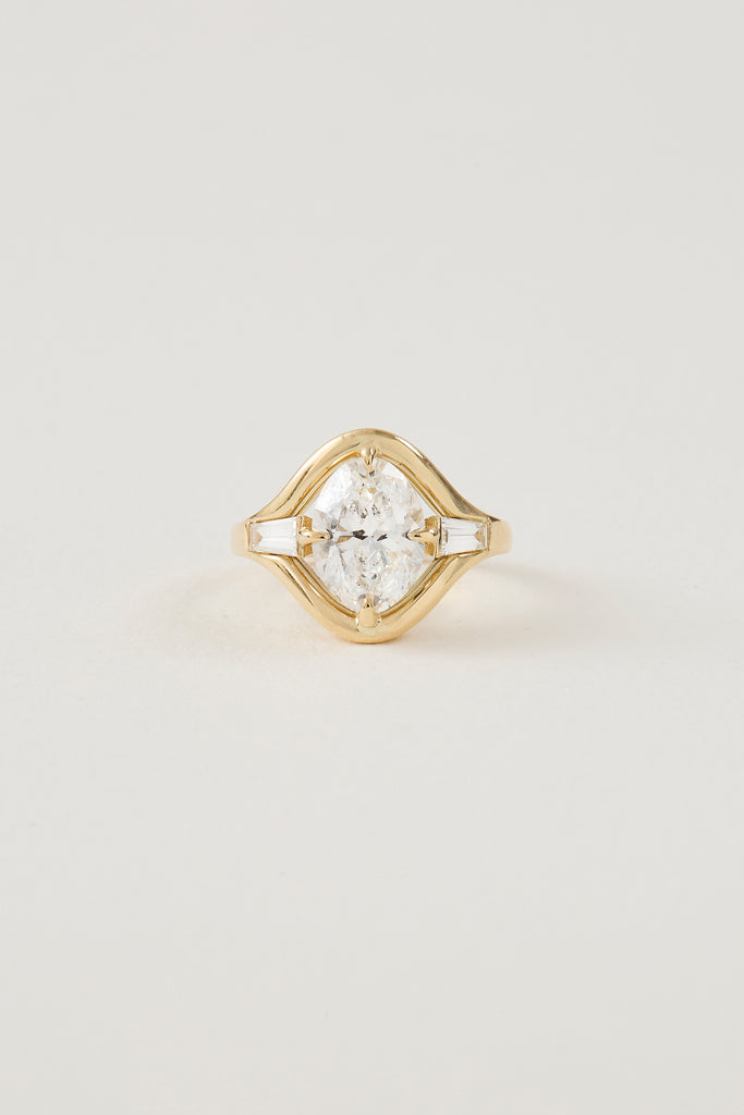 Diamond Meridian Ring