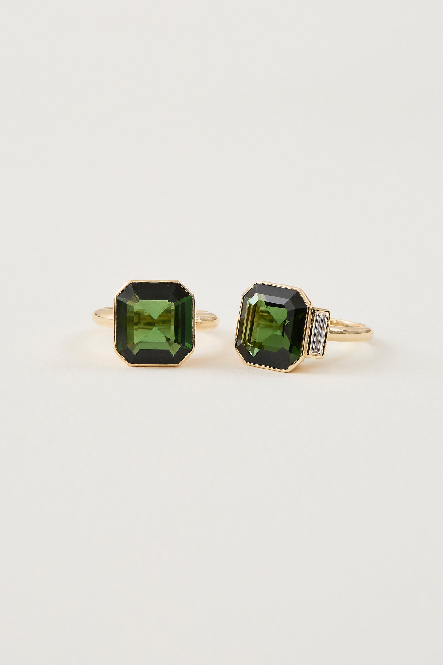 Tourmaline Bezel Ring