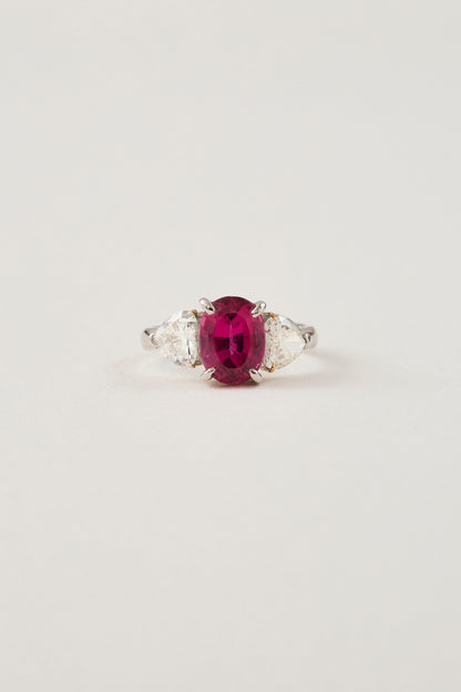 Oval Tourmaline Ring