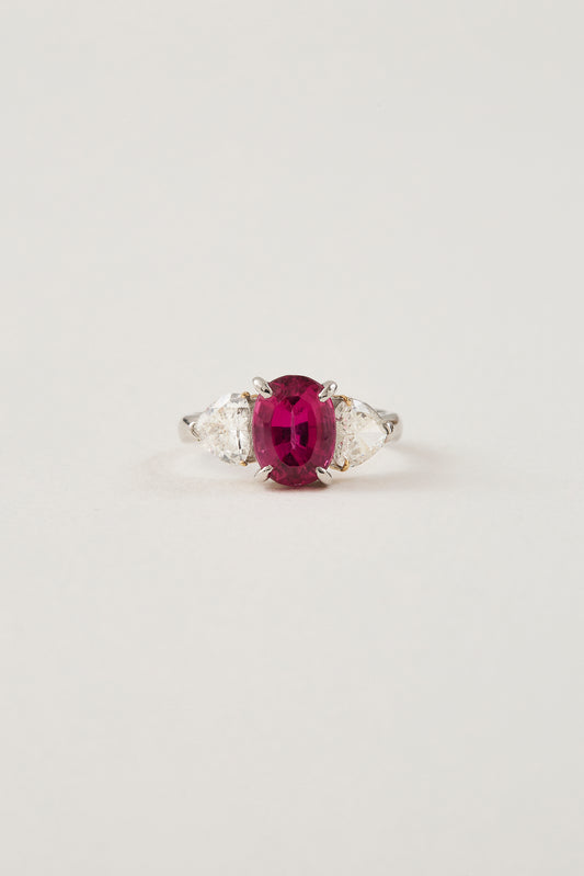 Oval Tourmaline Ring