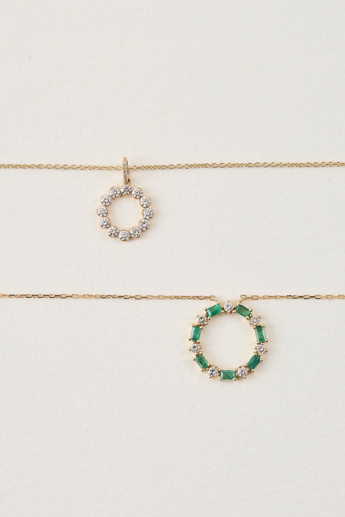 Emerald Wreath Necklace