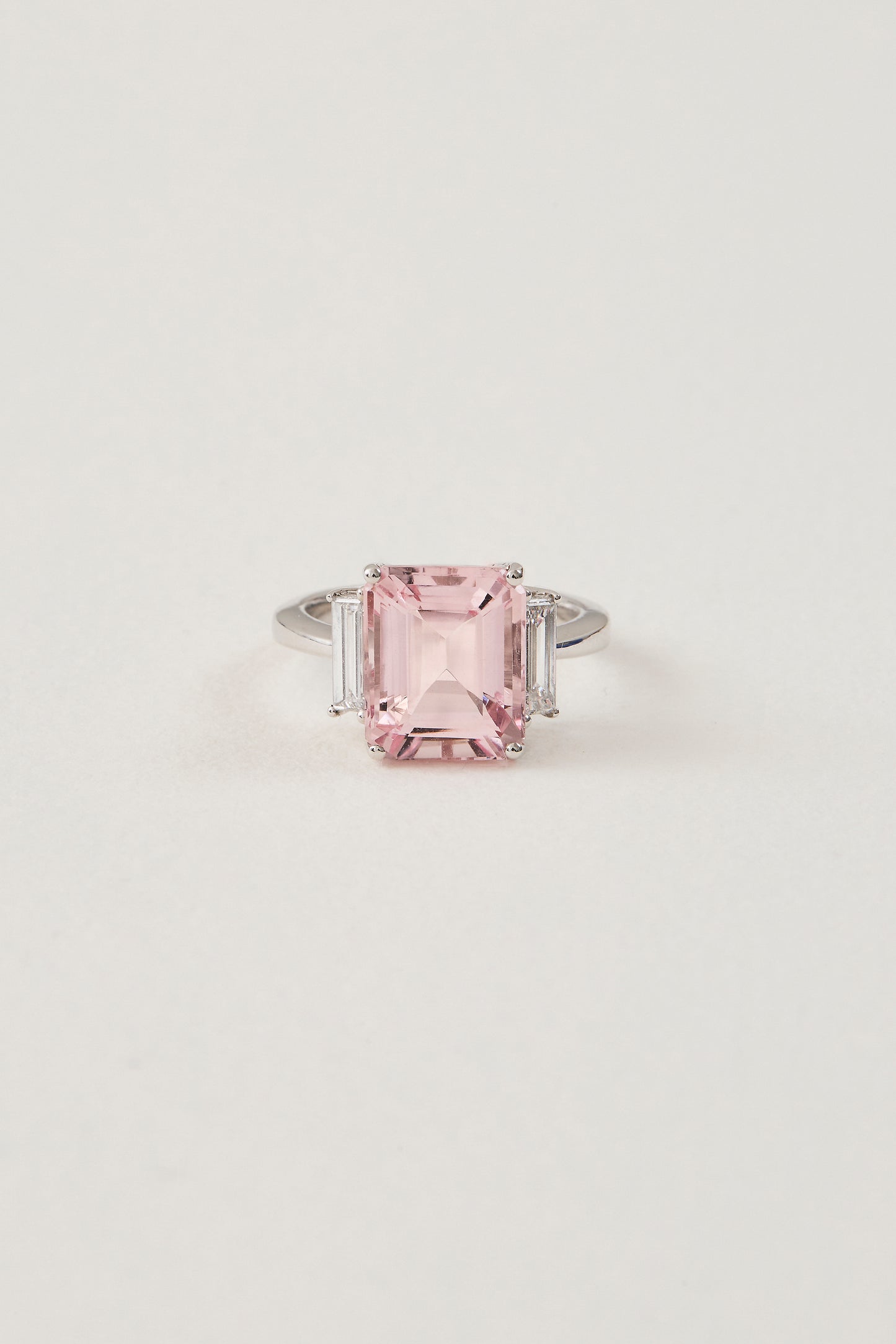 Morganite Signature Ring