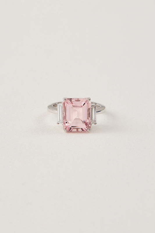 Morganite Signature Ring