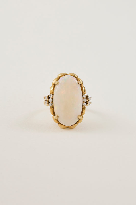 Mid Century Opal Ring