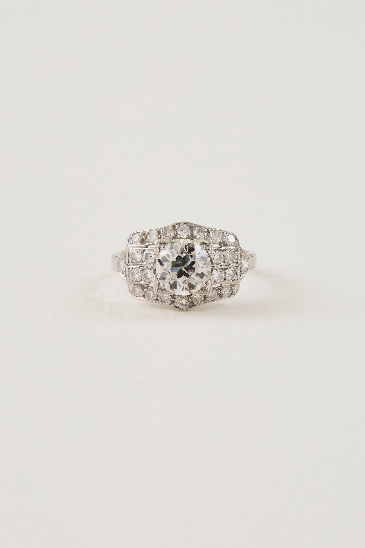Old-Cut Art Deco Ring