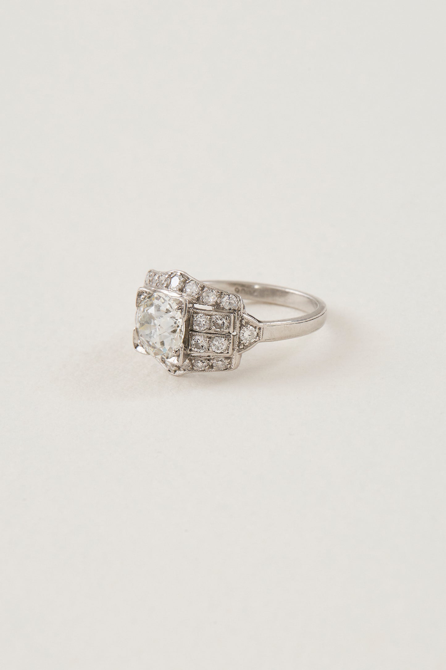 Old-Cut Art Deco Ring