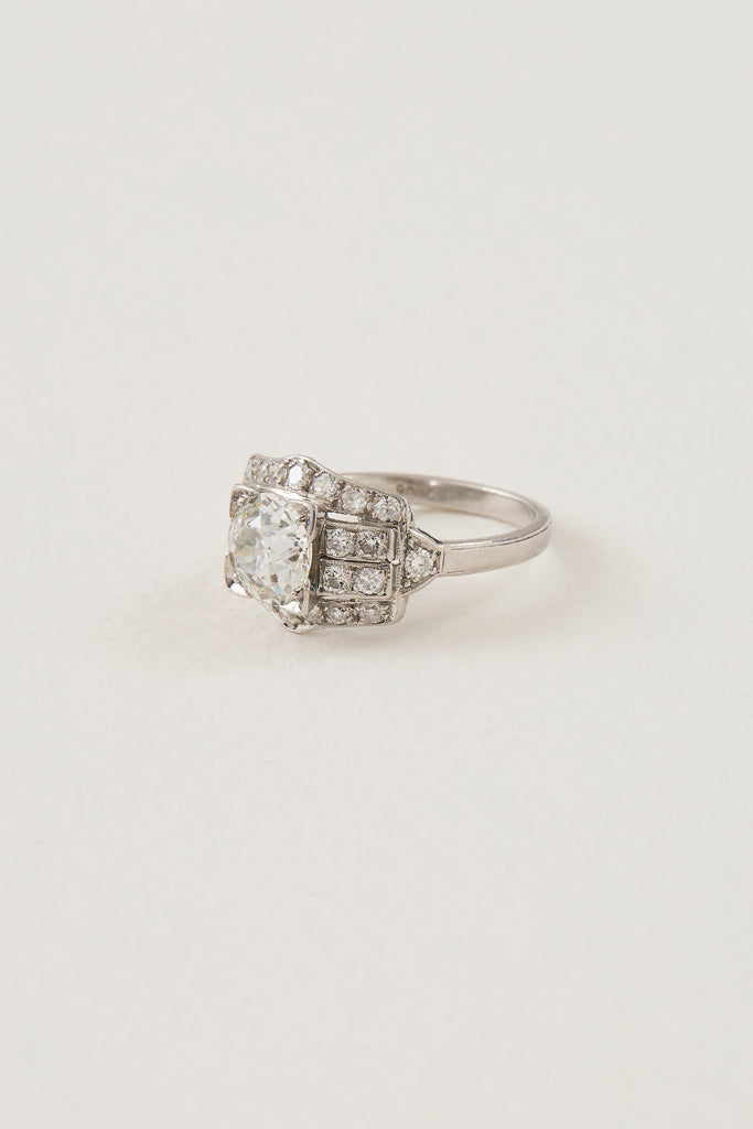 Old-Cut Art Deco Ring