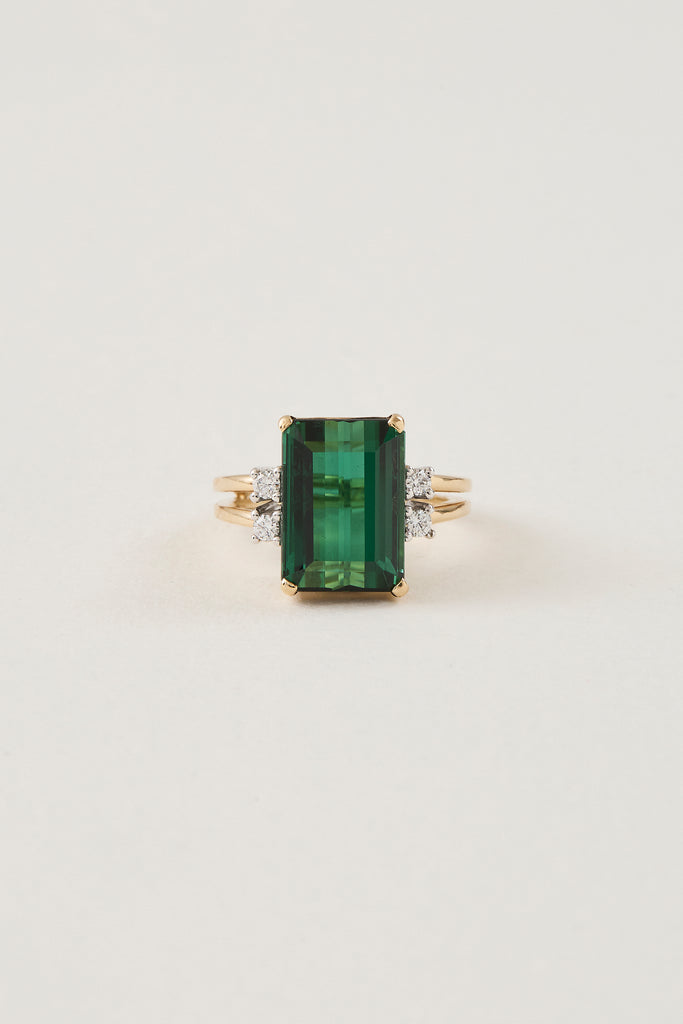 Tourmaline Aurum Ring