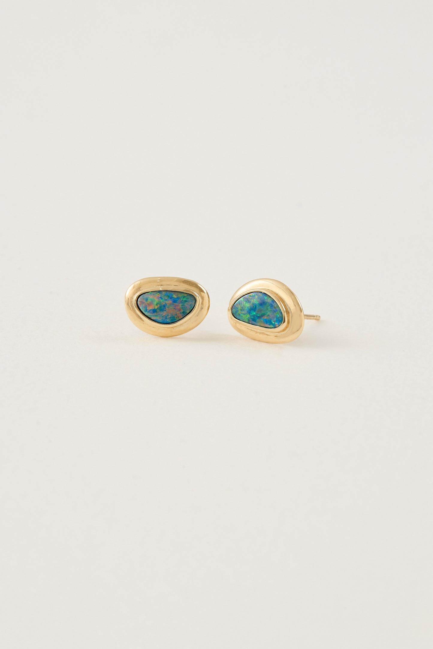 Vintage Black Opal studs
