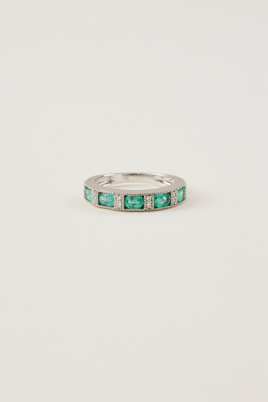 Emerald Deco Inspired Band