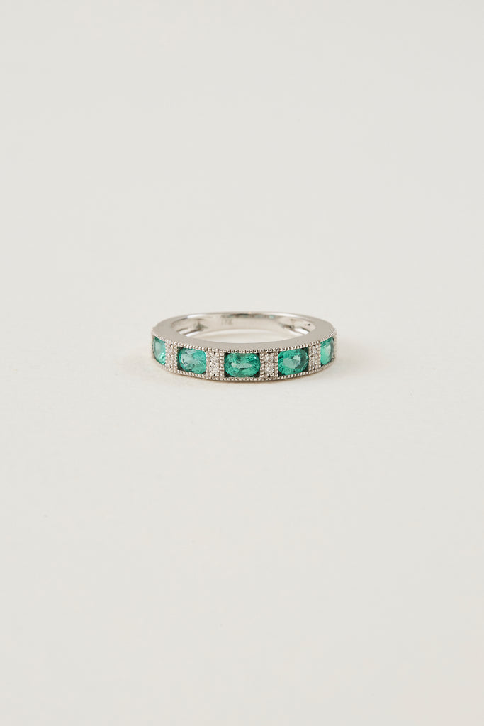 Emerald Deco Inspired Band
