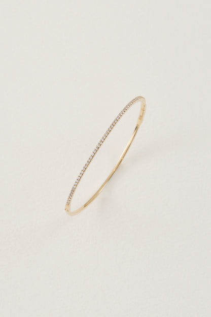 Petite Diamond Bangle