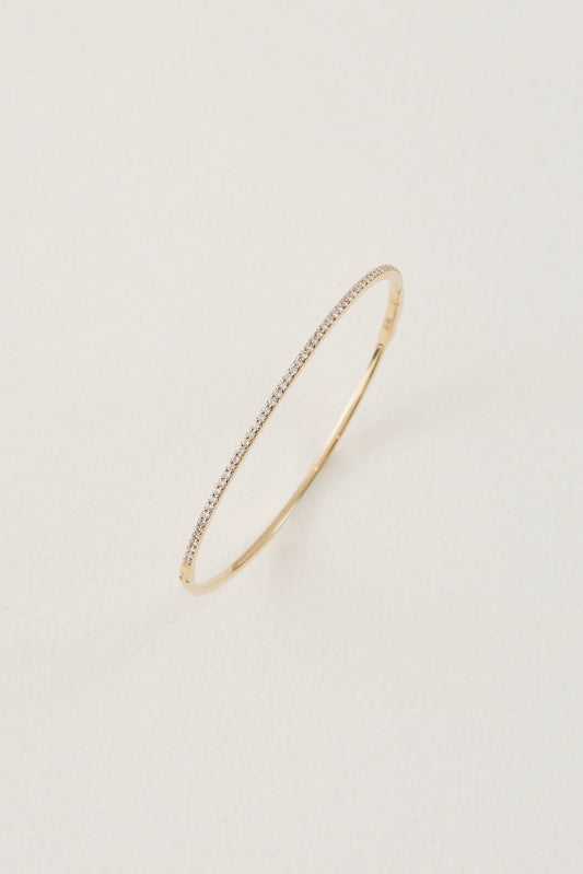 Petite Diamond Bangle