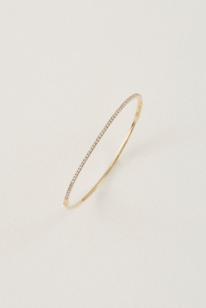 Petite Diamond Bangle