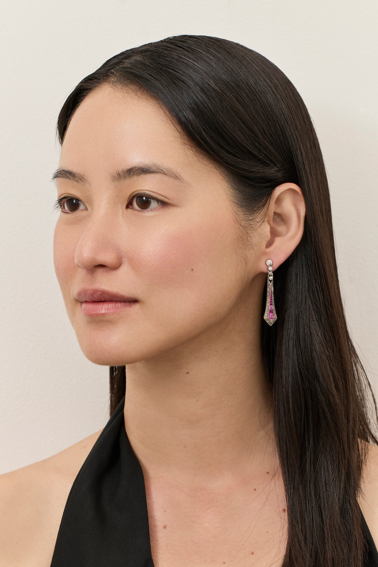 Edwardian Ruby Earrings