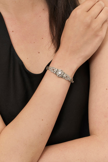 Art Deco Diamond Bracelet