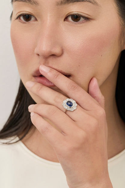 Art Deco Sapphire Ring