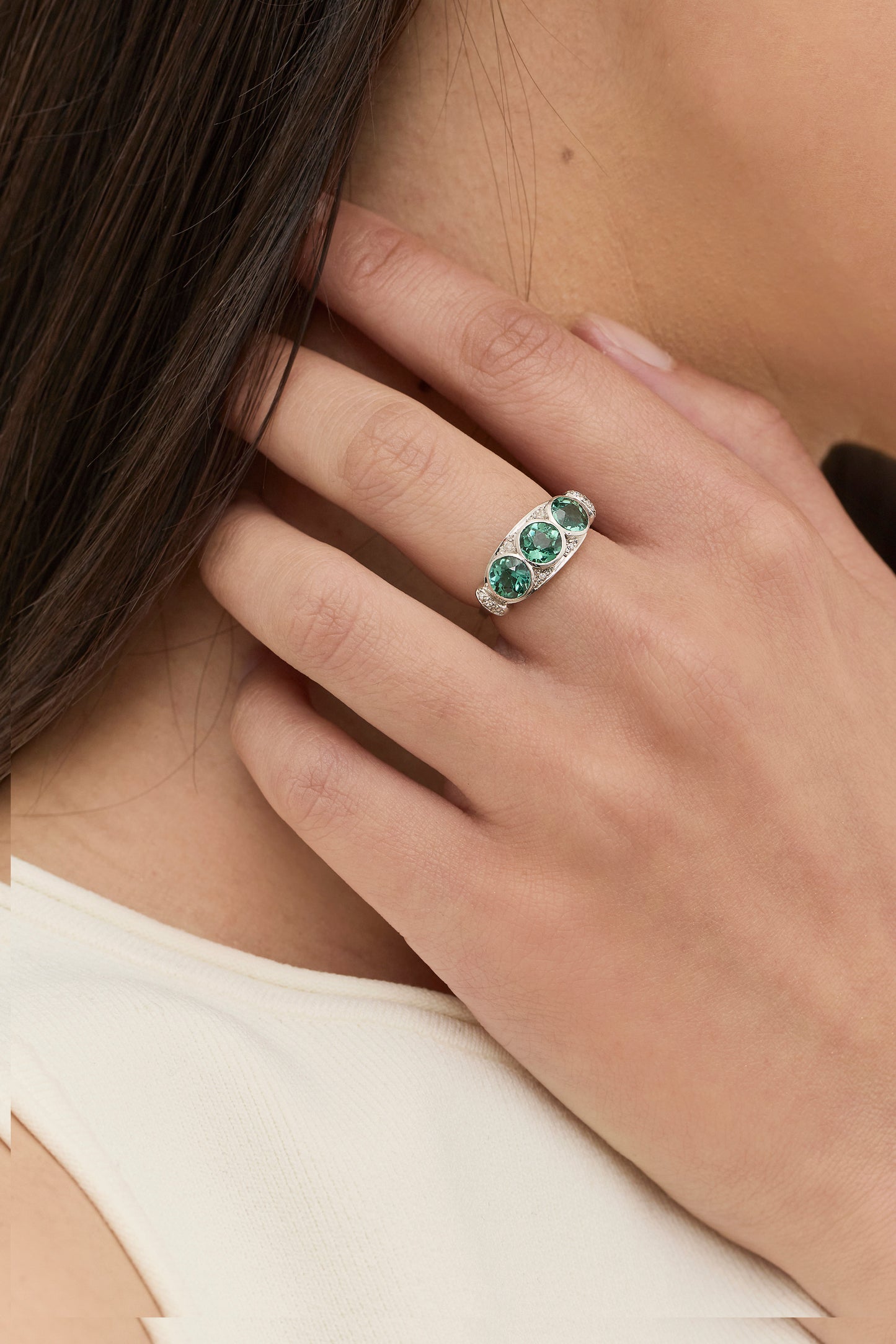 Art Deco Trilogy Ring