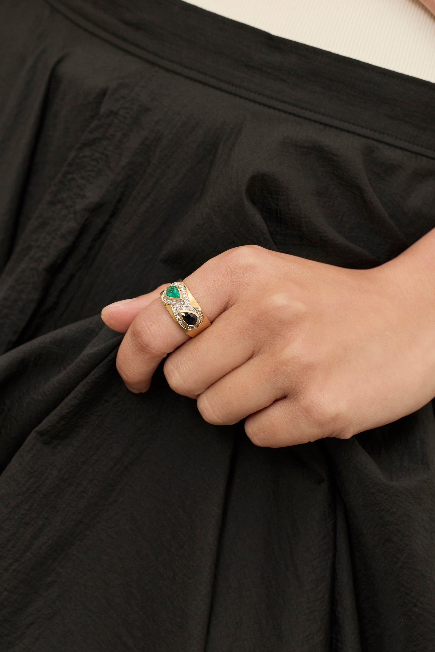 Vintage Toi Et Moi Ring