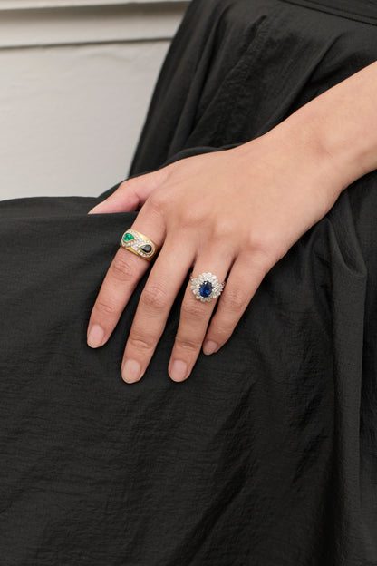 Sapphire Ballerina Ring