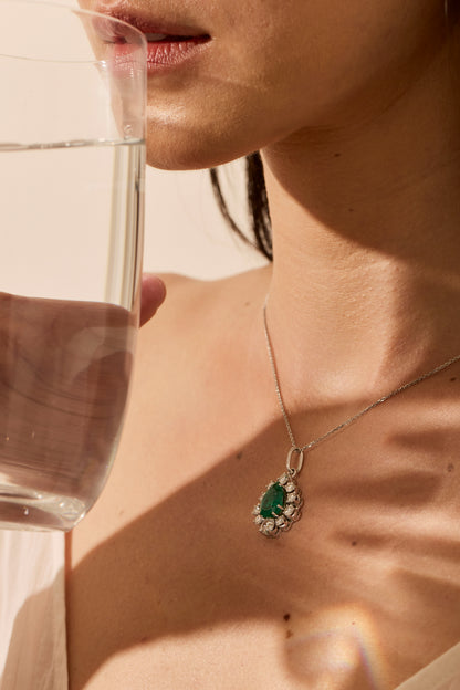 Colombian Emerald Pendant
