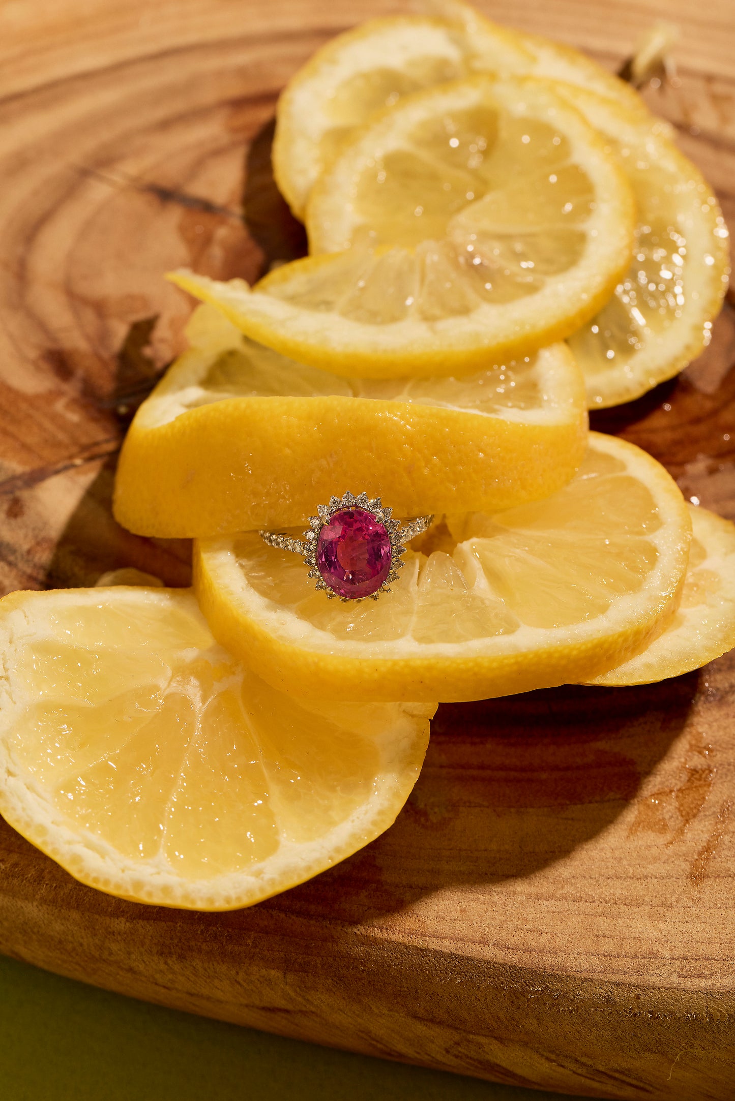 Pink Sapphire Ethereal Ring