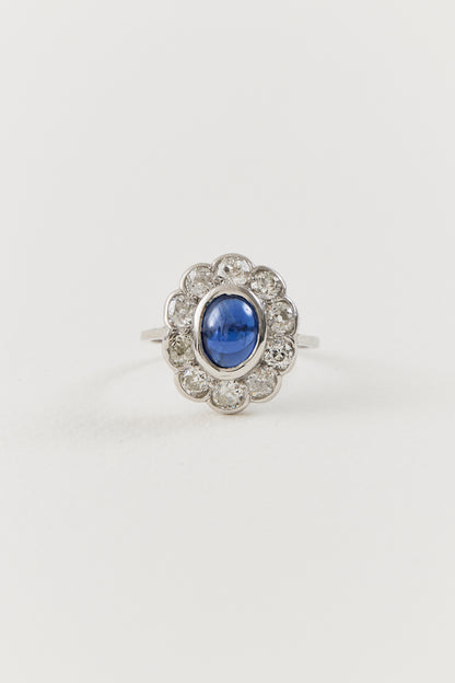 Art Deco Sapphire Ring