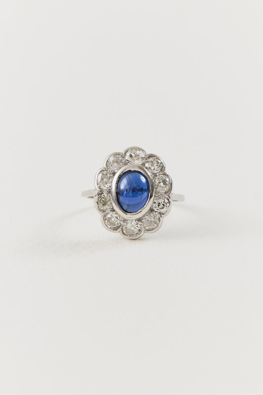 Art Deco Sapphire Ring