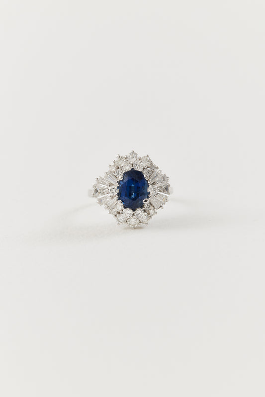 Sapphire Ballerina Ring
