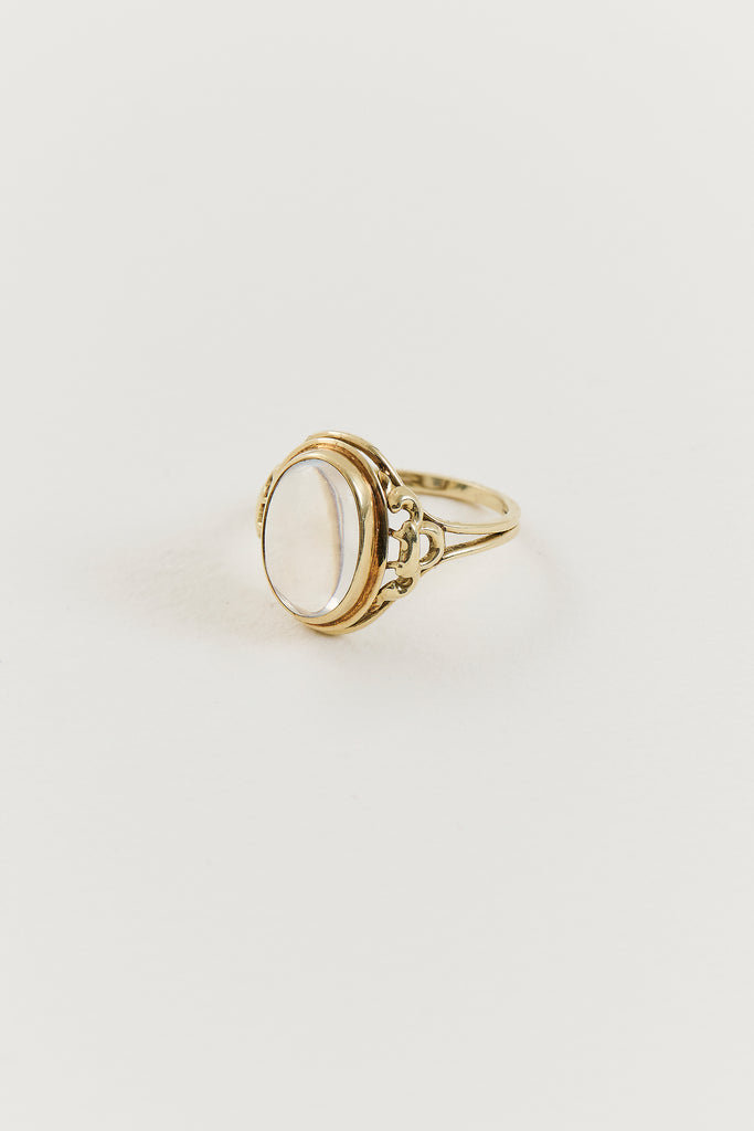 Art Deco Moonstone Ring