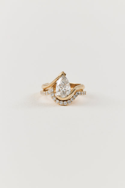Pear Embrace Ring