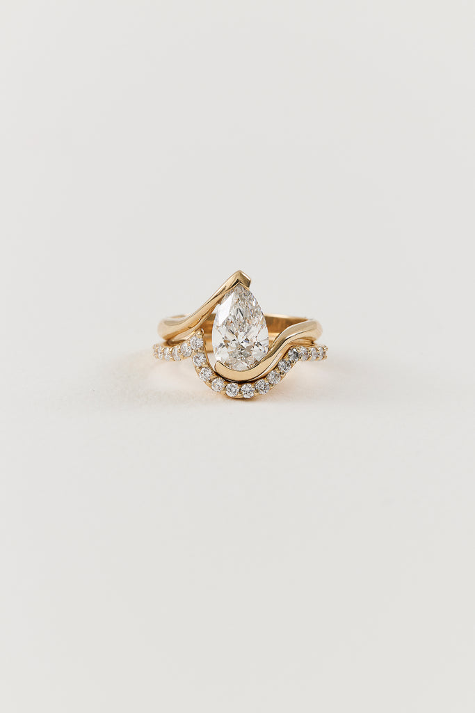 Pear Embrace Ring
