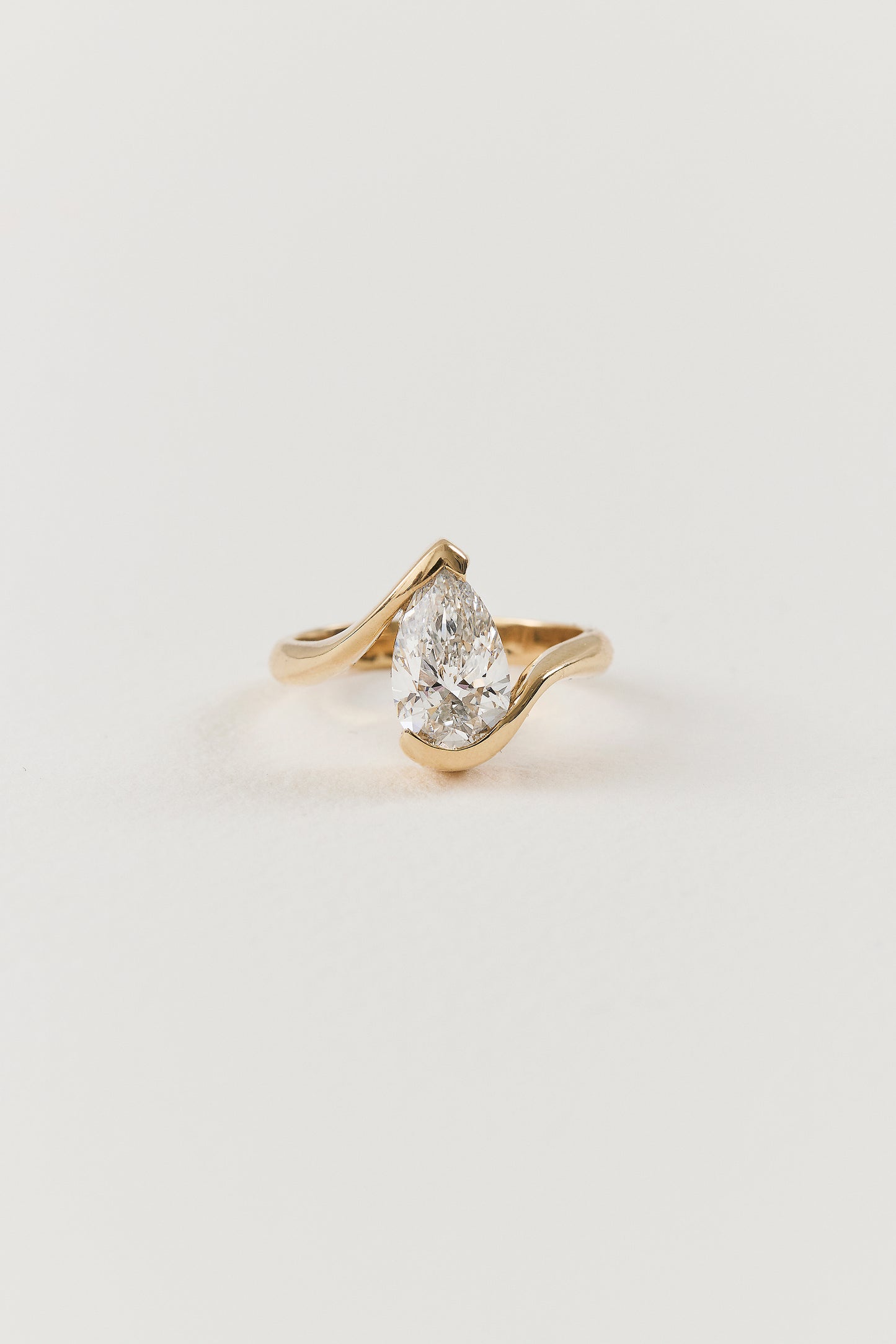 Pear Embrace Ring