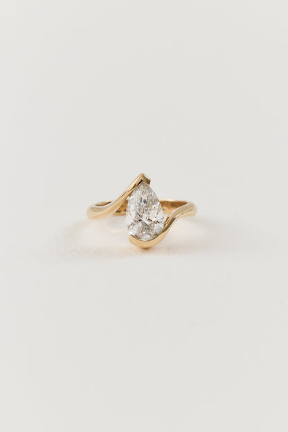 Pear Embrace Ring
