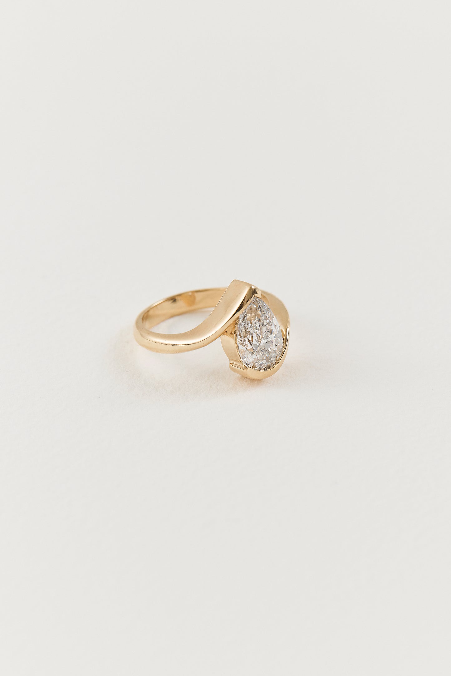 Pear Embrace Ring