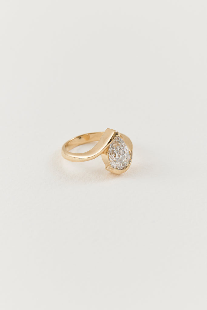 Pear Embrace Ring