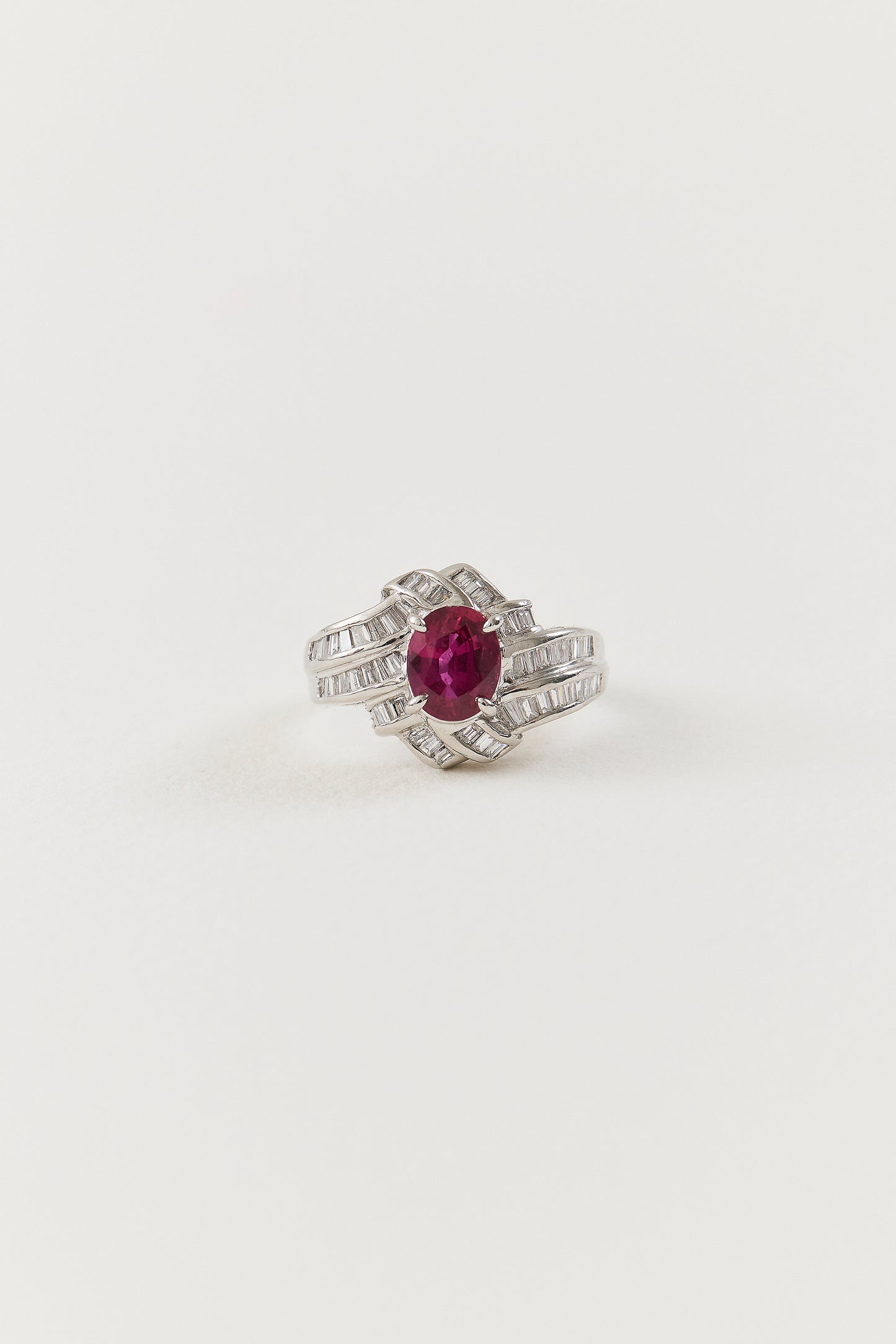 Ruby Vintage Inspired Ring